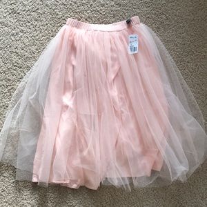 NWT Forever 21 Small Blush Skirt